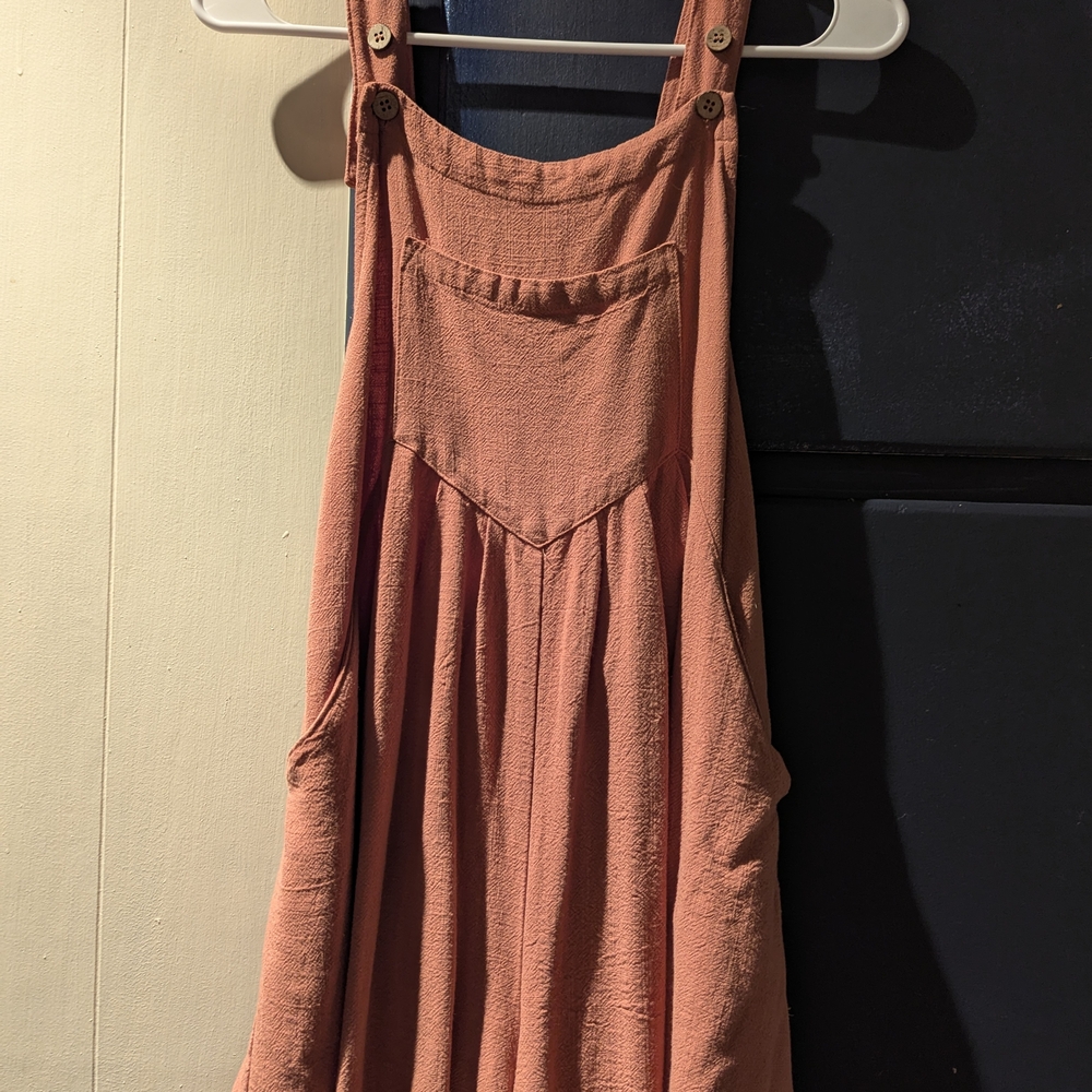 Pink Button Strap Romper - image 3